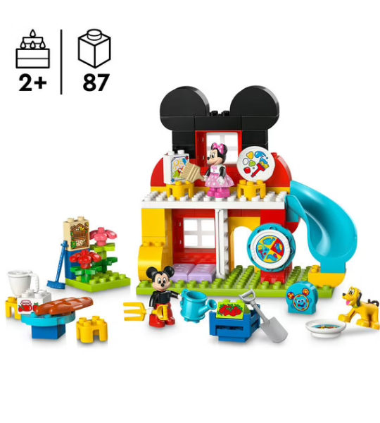 10465 LEGO® DUPLO DISNEY LA MAISON DE MICKEY MOUSE AVEC MINNIE ET PLUTO - LEGO