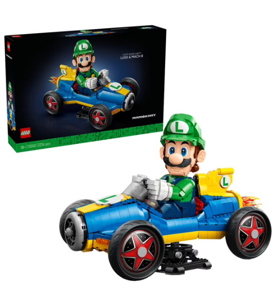 72050 LEGO® SUPER MARIO MARIO KART : LUIGI ET PROTO 8 - LEGO