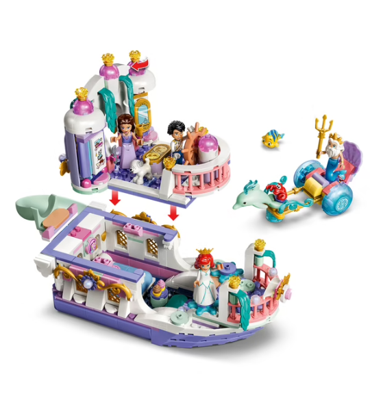 43299 LEGO® DISNEY LE BATEAU DU MARIAGE ROYAL D’ARIEL - LEGO