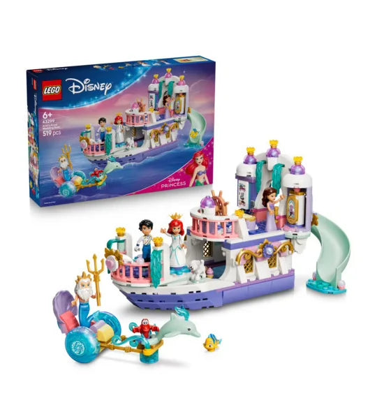 BATEAU DU MARIAGE ROYAL D’ARIELLE DE DISNEY