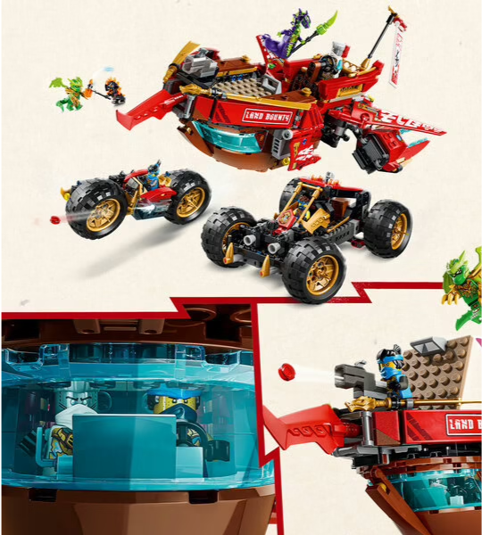 71869 LEGO® NINJAGO LE BOUNTY TERRESTRE - LEGO