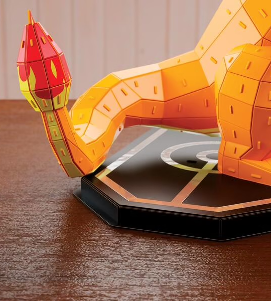 FIGURINE DRACAUFEU POKÉMON 4D BUILD  - SPIN MASTER