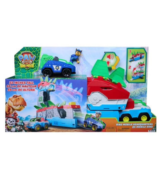 QUARTIER GÉNÉRAL DINO MOBILE LA PATPATROUILLE LE FILM - SPIN MASTER
