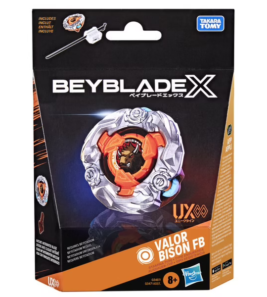 BEYBLADE X STARTER PACK BLITZ BAHAMUT BK 1 50I CX INFINITY - HASBRO