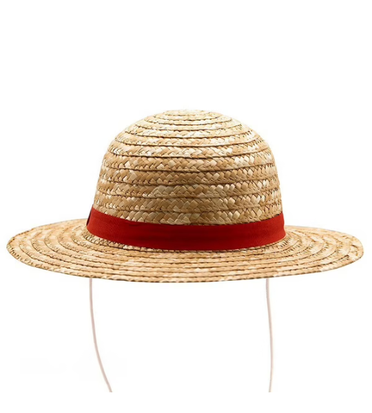 CHAPEAU DE PAILLE LUFFY ONE PIECE (TAILLE ADULTE) -  ABYSSE