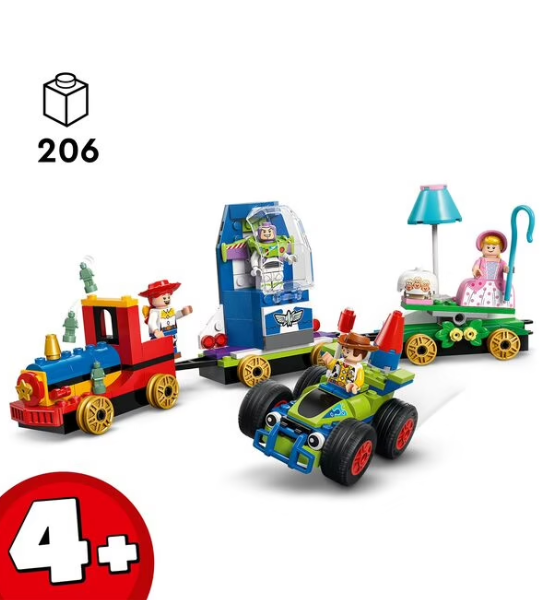 43264 LEGO® DISNEY ET PIXAR LE TRAIN EN FÊTE ET VOITURE RC TOY STORY - LEGO