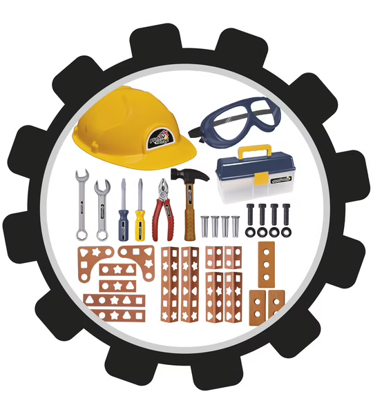 COFFRET DE BRICOLAGE 32 ACCESSOIRES - BRIKKOLO