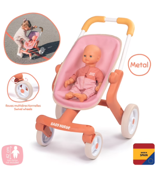 POUSSETTE POP BABY NURSE - SMOBY