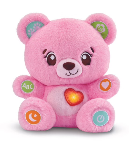 BONBON, MON OURSON À PERSONNALISER ROSE – VTECH