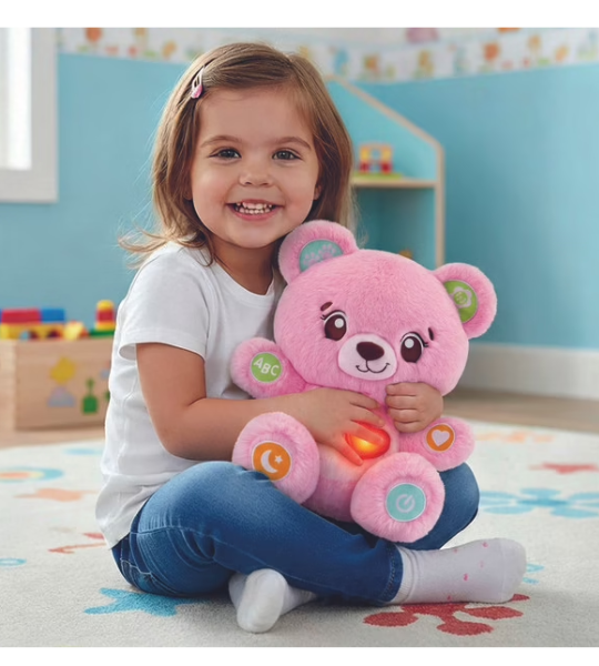 BONBON, MON OURSON À PERSONNALISER ROSE – VTECH