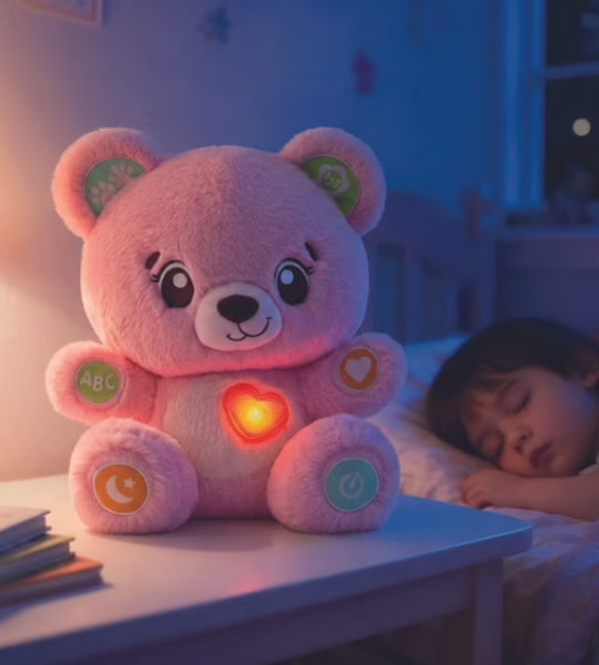 BONBON, MON OURSON À PERSONNALISER ROSE – VTECH